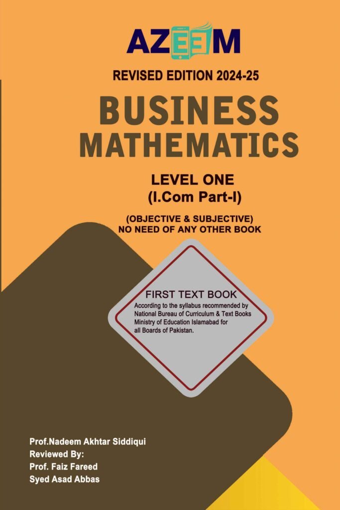 ICom Part 1 Business Mathematics Level 1
