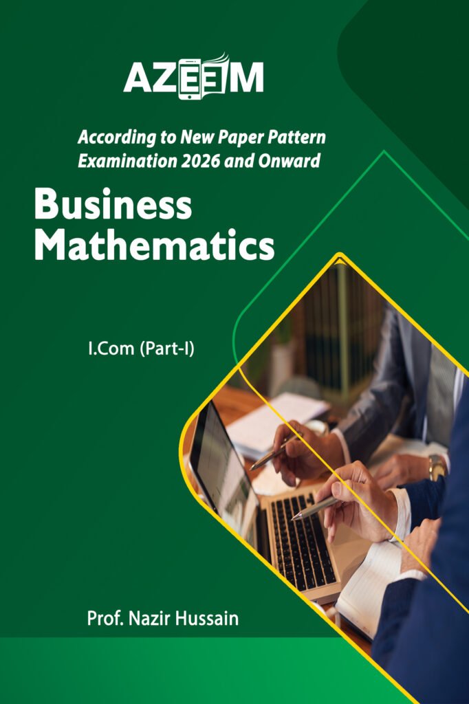 business mathematics icom part 1 scheme 2026