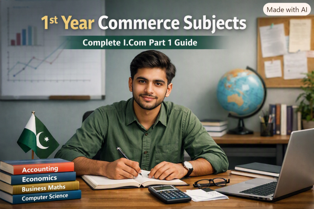 1st Year Commerce