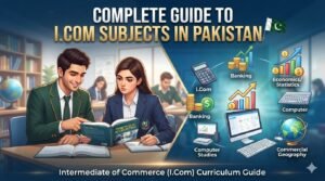 Subjects of I.Com